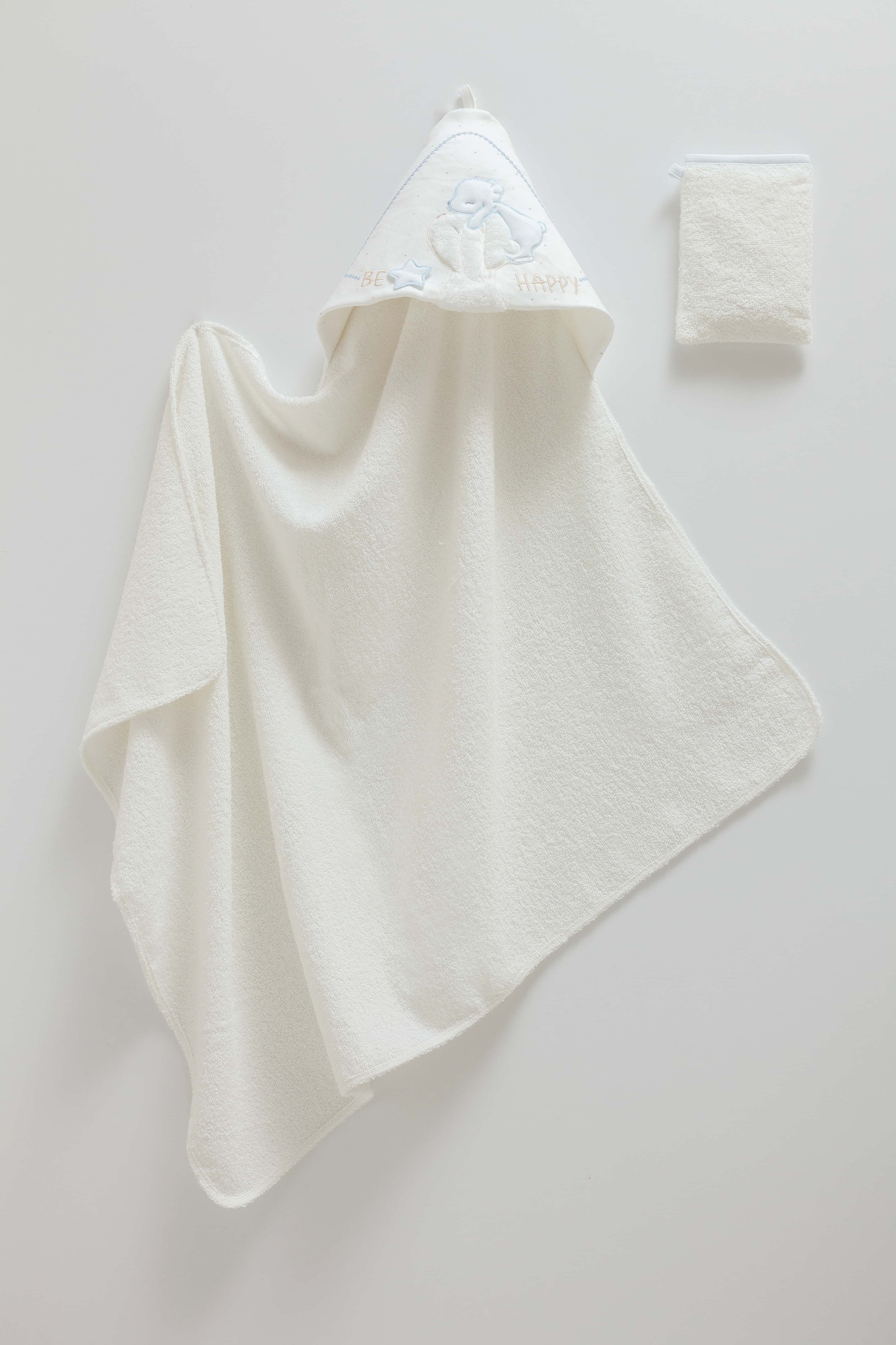 Baby Boy Bath Towel size 85*90 cm