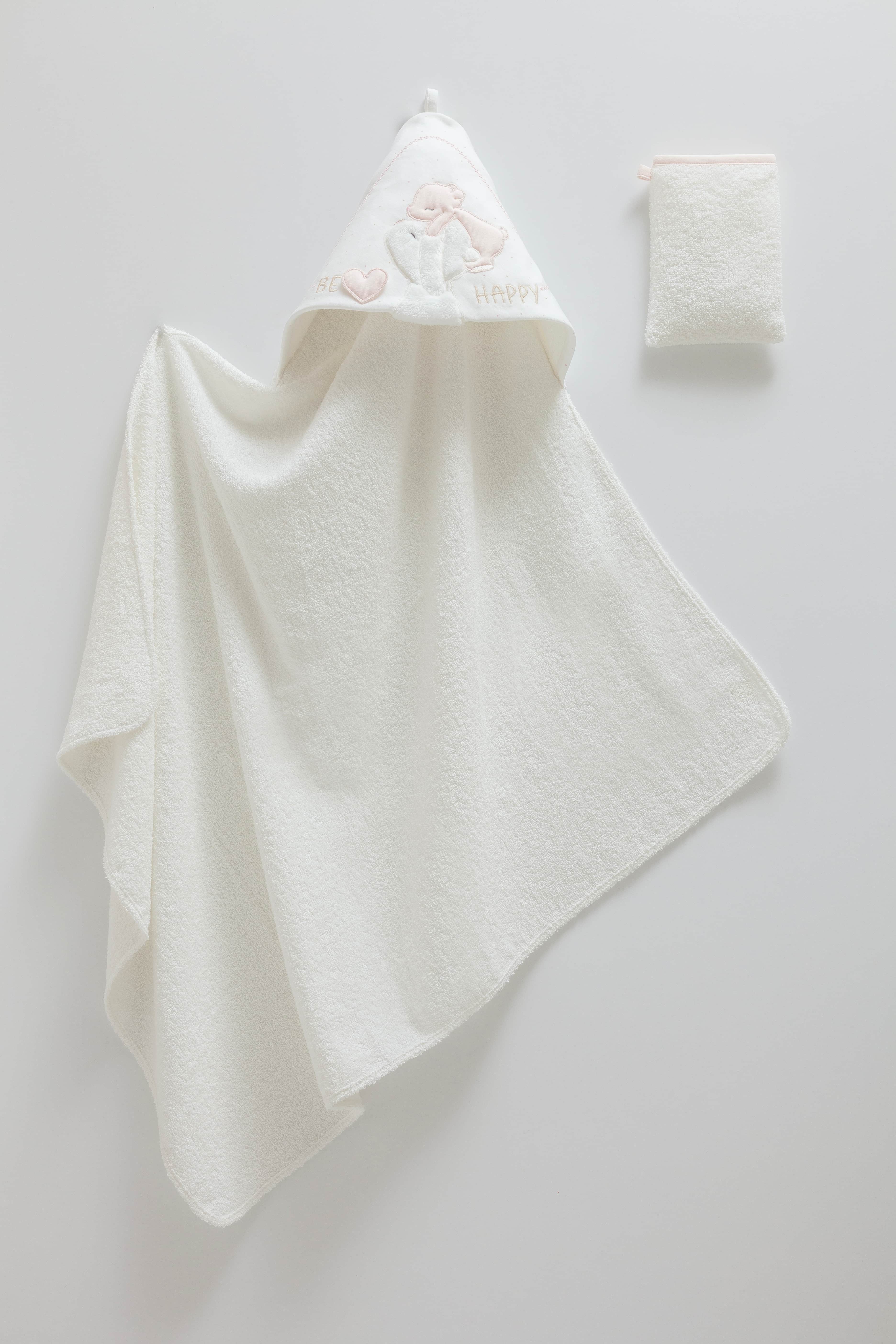 Baby Girl Bath Towel Size 85*90 cm