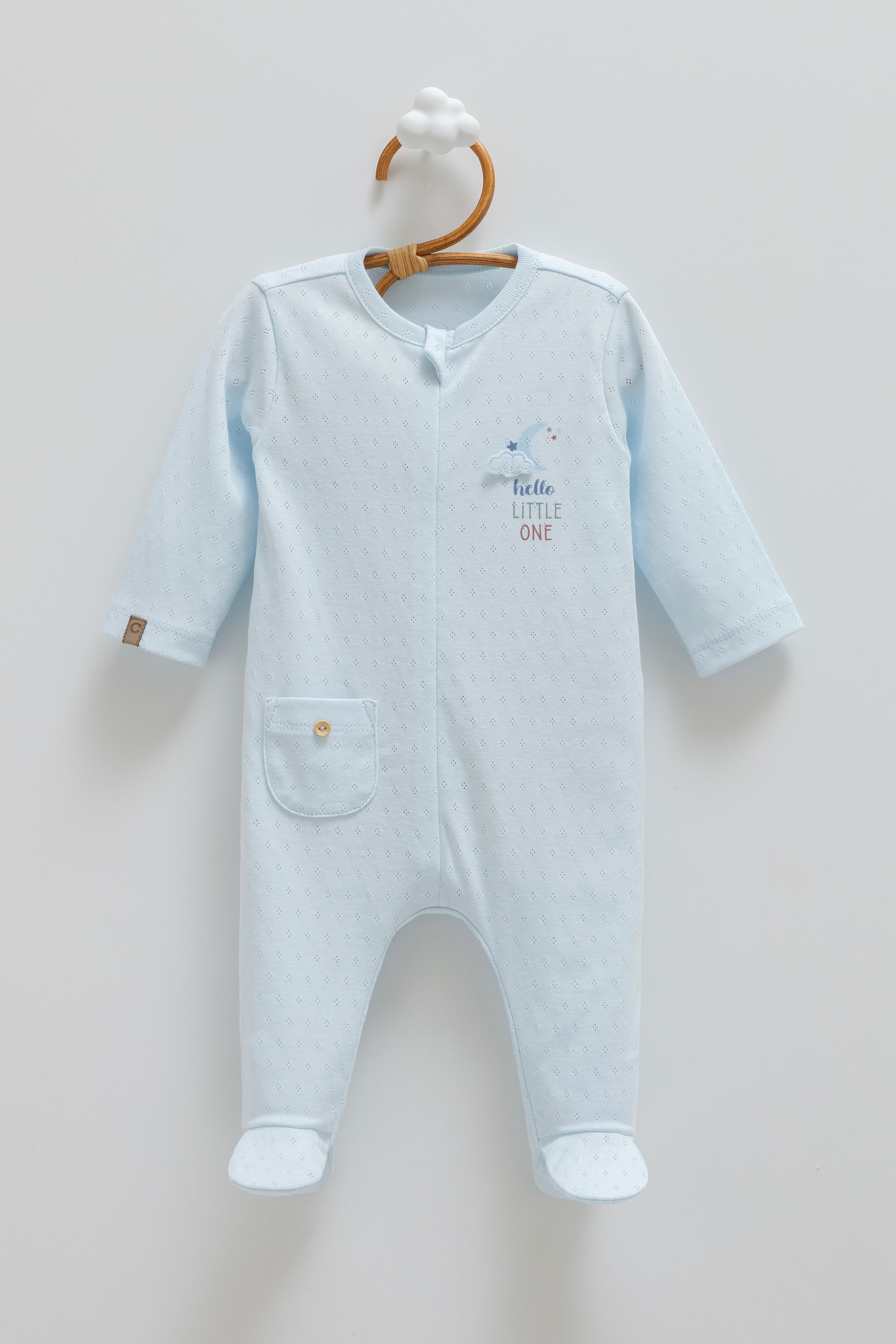 Hello Little One 100% Cotton Overall
