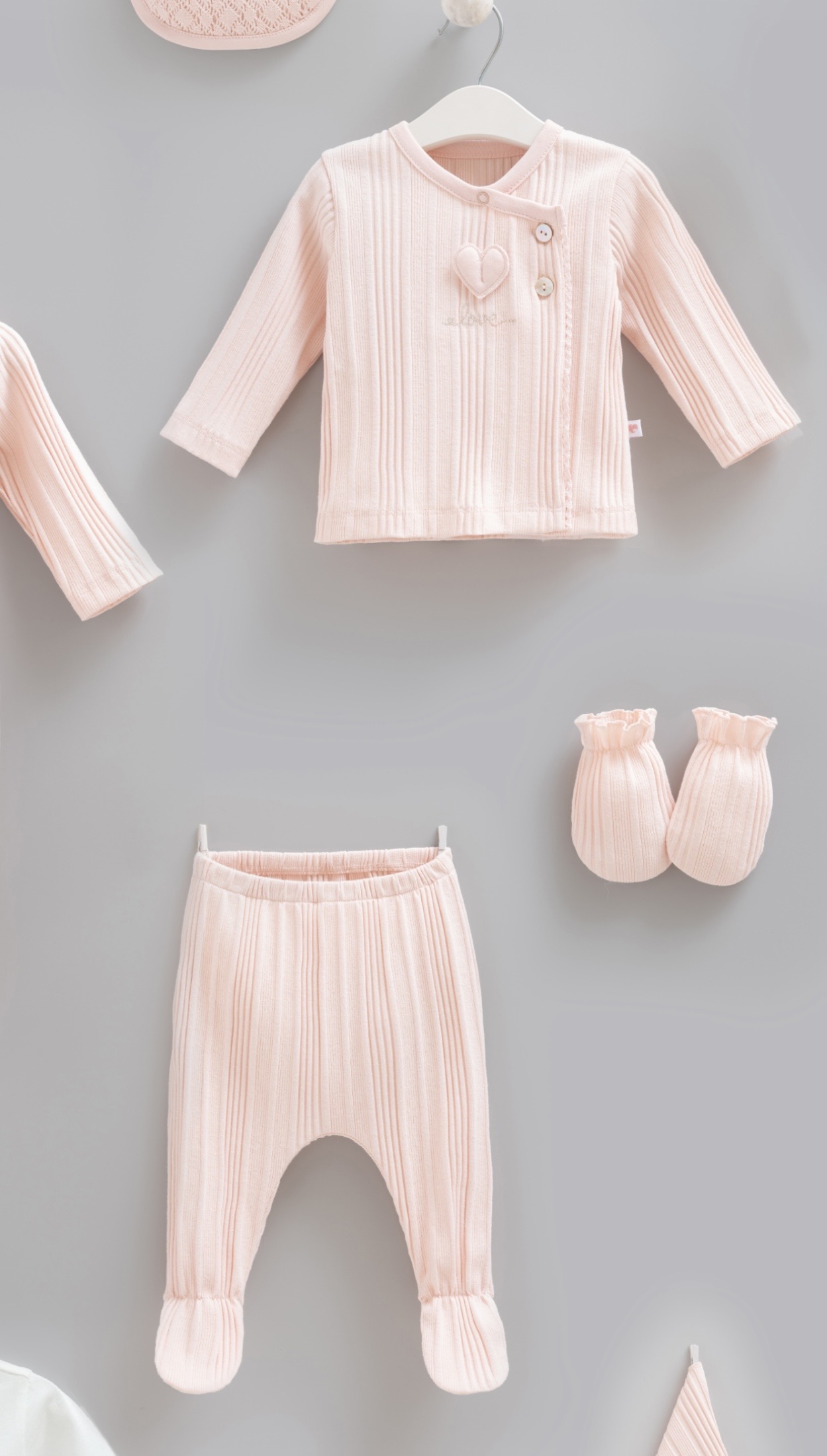 100% Cotton 10 Pieces Hospital Set Size 0-3