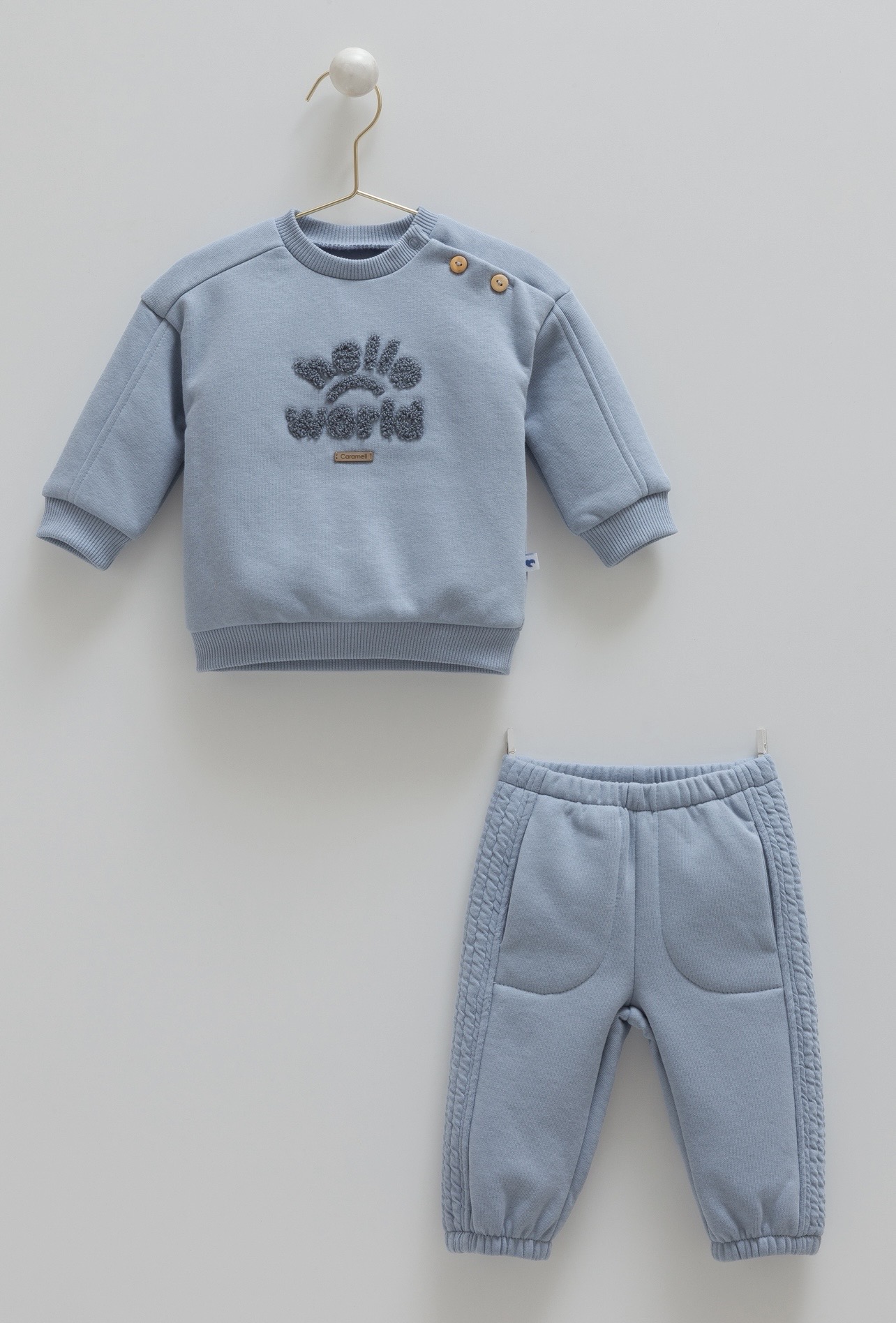 Fleece Inside Winter 2 Pieces Set