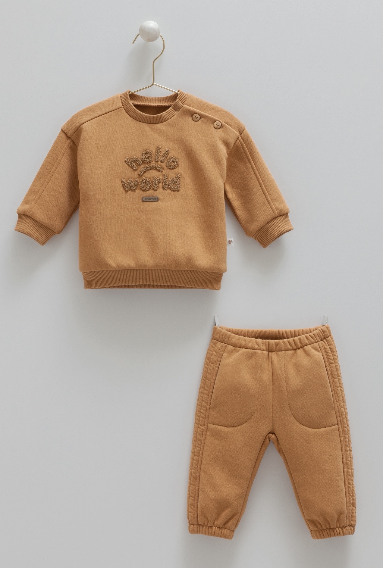 Fleece Inside Winter 2 Pieces Set