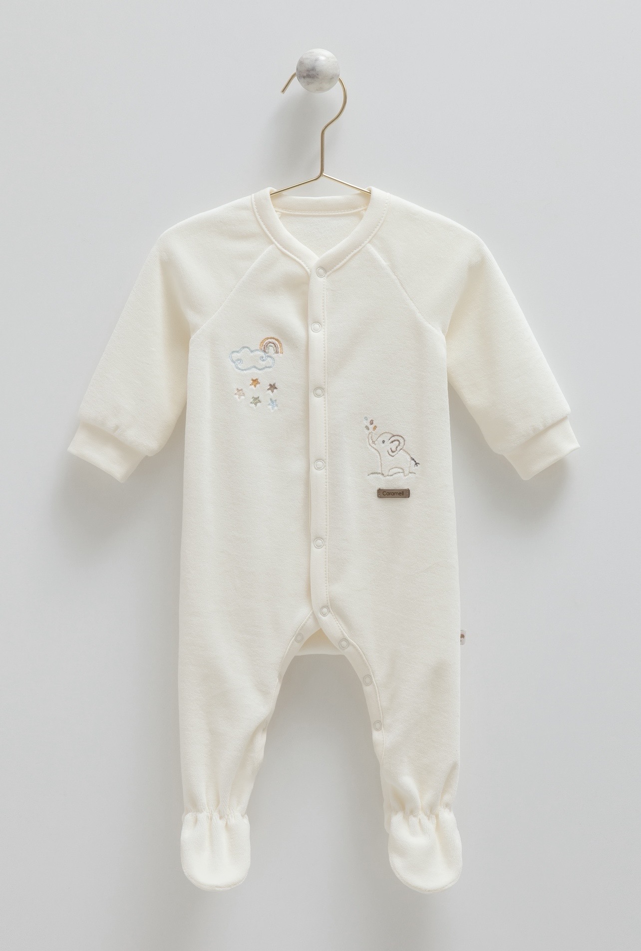 Baby Boy Velour Overall