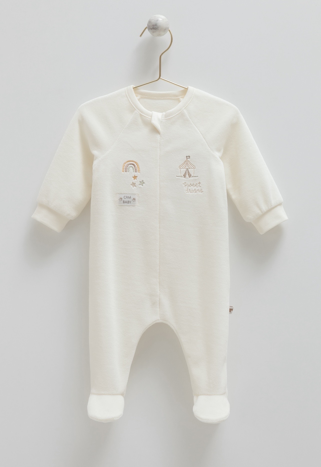 Baby Boy Velour Overall