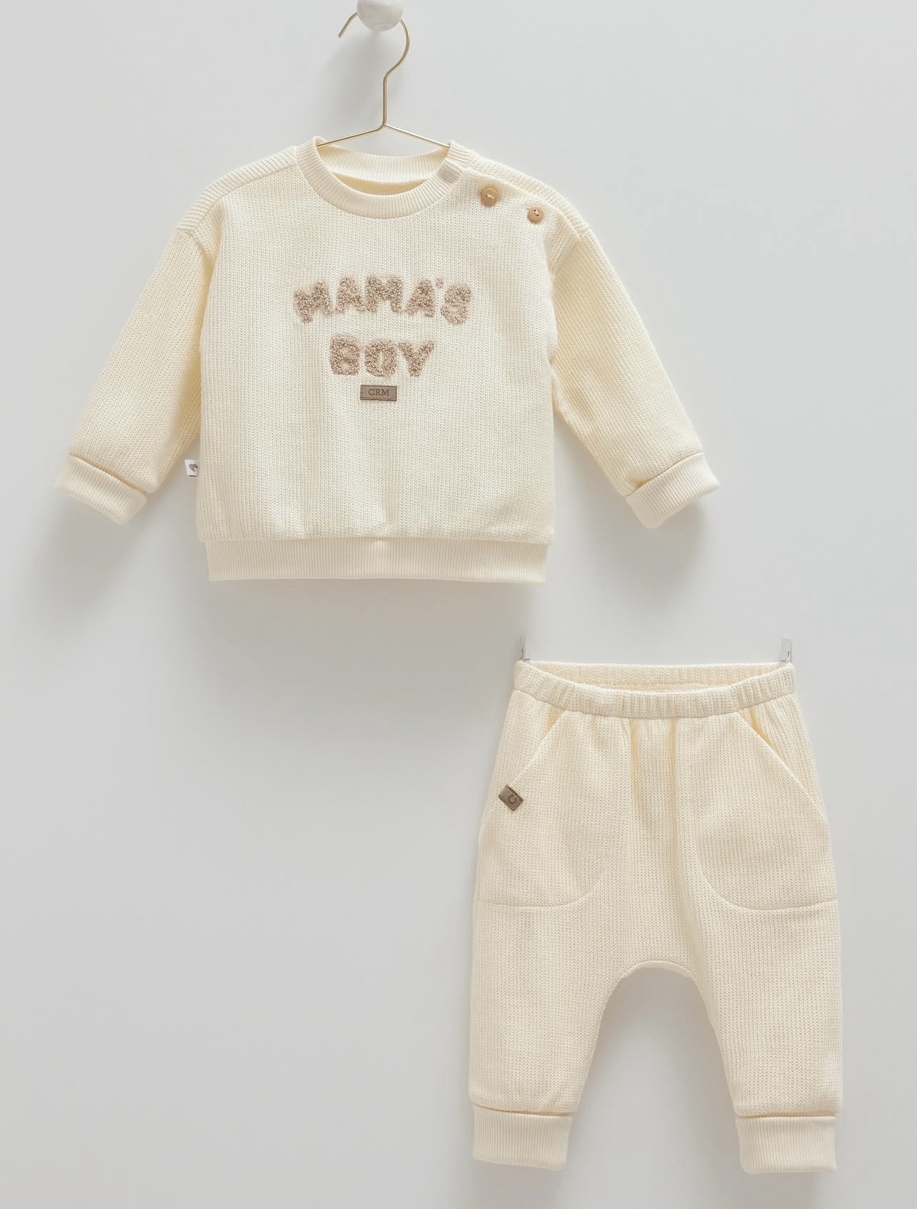 MAMA’S BOY 2 Pieces Thick Cotton Set