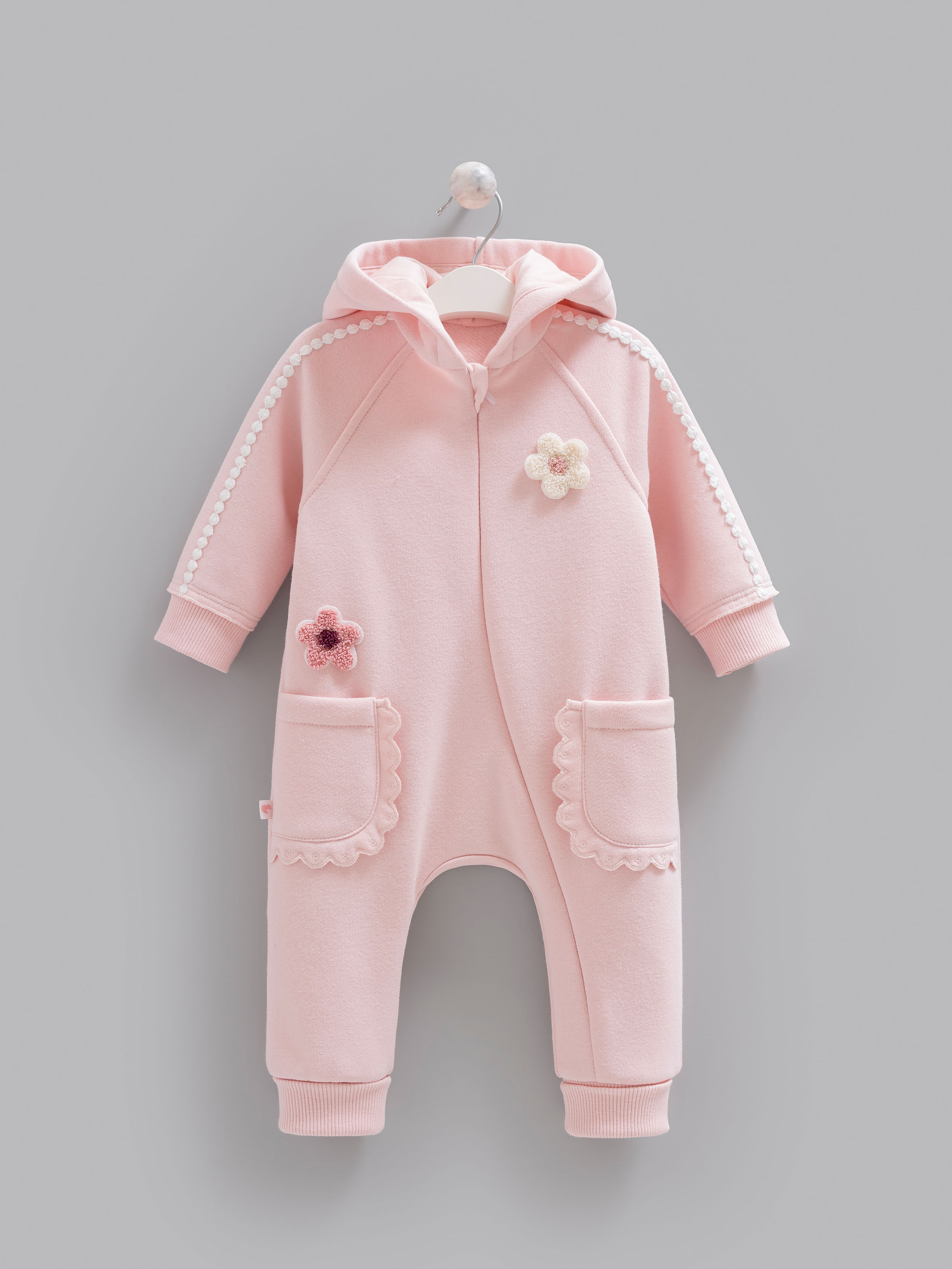 Fleece Inside Baby Girl Overall