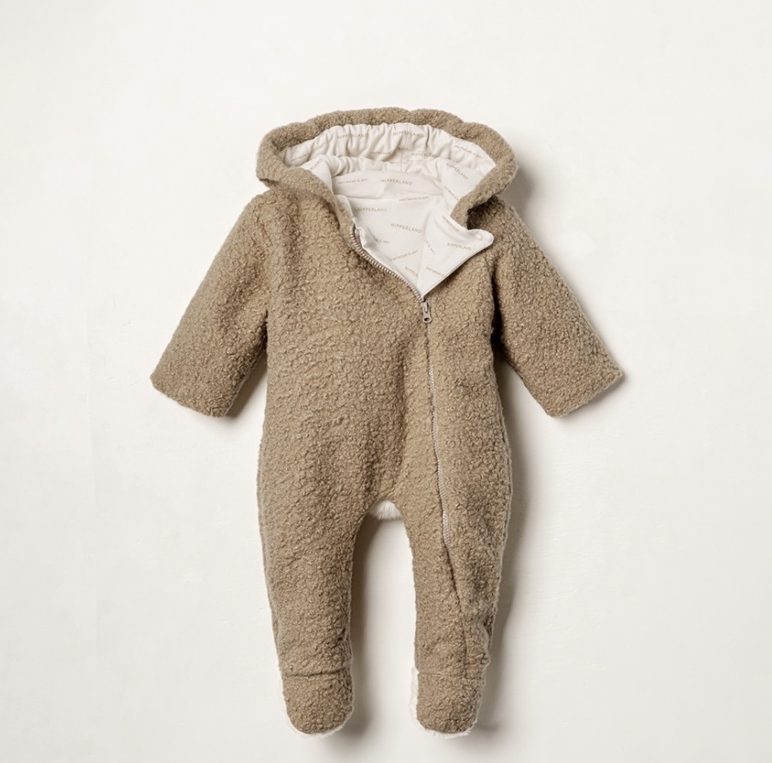 Teddy Bear Unisex Winter Overall