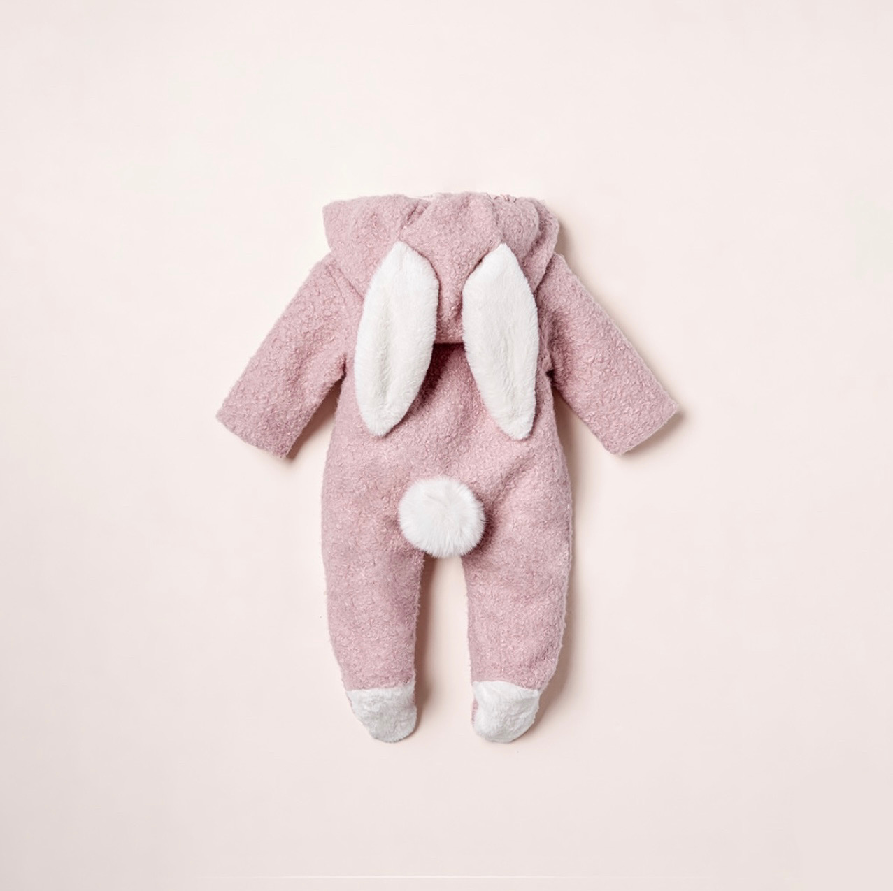 Teddy Baby Girl Winter Overall