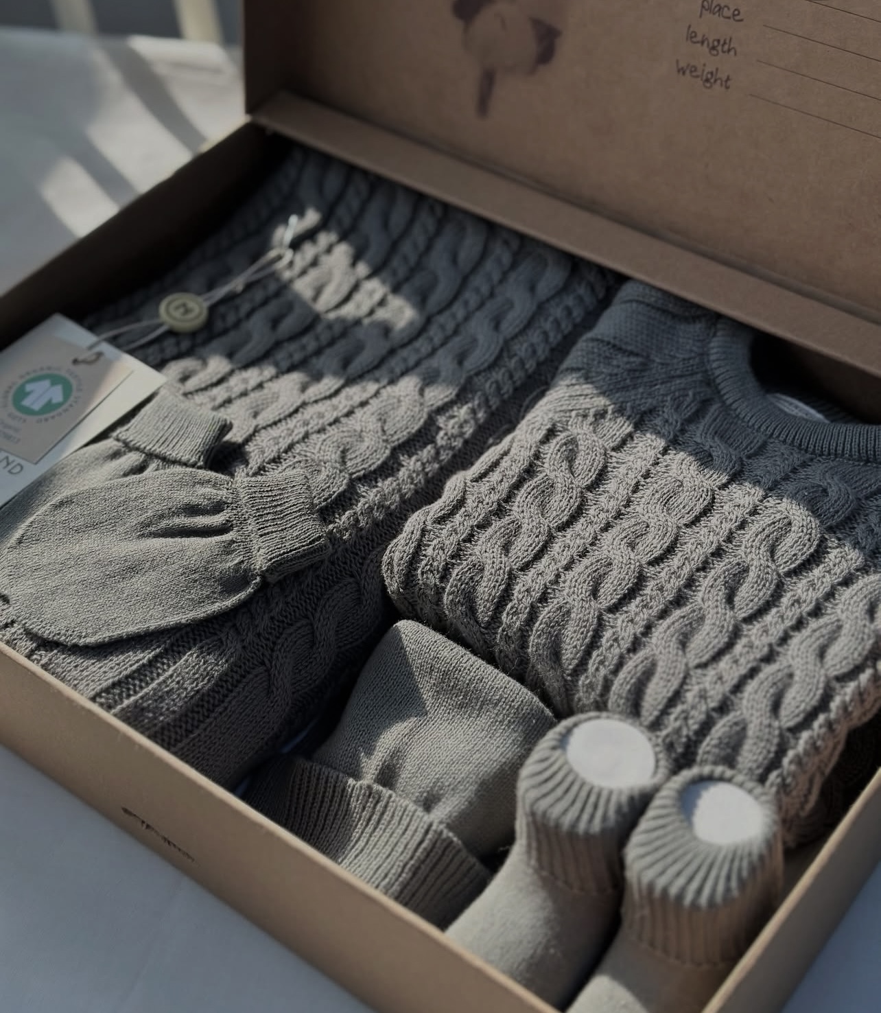 100% Knitted Cotton 5-Pieces Hospital Set