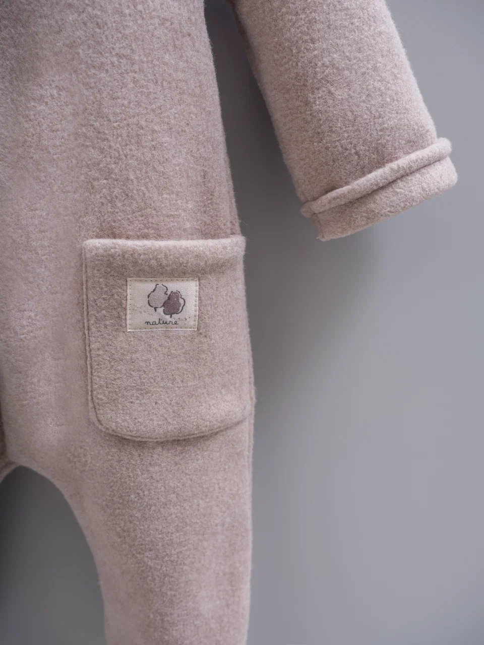 Fleece Unisex Baby Overall